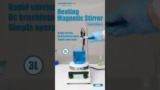 Hot Sale Heating Magnetic Stirrer Hot Plate 3L Laboratory Equip Digital Display Mixer #manufacture