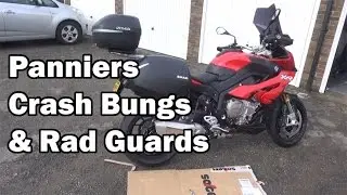 Fitting The Rad Guards, Panniers, Screen and Crash Bungs to The BMW S1000XR