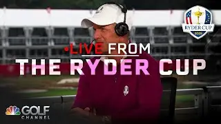 Europeans expecting hostile atmosphere at Bethpage Black | Live From the Ryder Cup | Golf Channel
