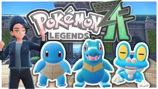 My Water-Type ONLY Challenge in Pokemon Legends Z-A!