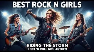 Best Rock n Girls 🔥 Riding the Storm | Rock &rsquo;N Roll Girl Anthem