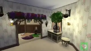 Fairy Castle. sims 4 (no CC)