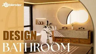 Beginner's Guide to Modeling a Classic Bathroom in Blender &ndash; So Easy!