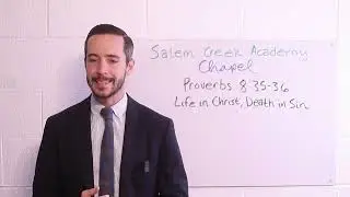 Life in Christ, Death in Sin (Proverbs 8:35-36)