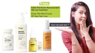 I tried this hairfall treatment | Traya Review #hairlossjourney