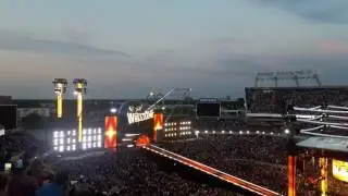 Wrestlemania 33 Chris Jericho vs Kevin Owens Entrance