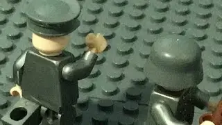 Lego WW2 Battle - German Officer - Lego Stopmotion
