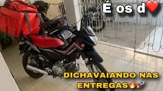 CHAVAIANDO NAS ENTREGAS DE POP110i 🔥