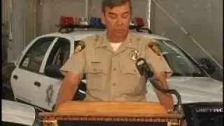 Sheriff Gillespie Addresses Media Concerning Officer Involved Fatal Traffic Accident