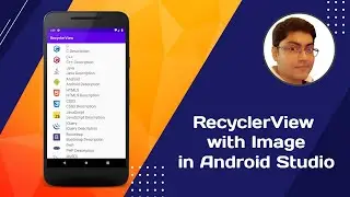 RecyclerView with Image in Android Studio