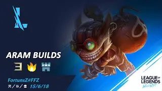 ZIGGS ARAM GAMEPLAY WILD RIFT | BUILDS & RUNES | LEAGUE OF LEGENDS: WILD RIFT