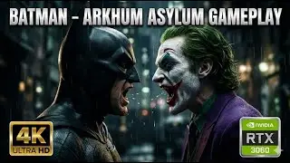 Batman: Arkham Asylum - Part 1: Intro & Joker Escort (Cinematic Walkthrough)