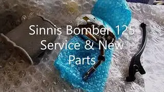 Sinnis Bomber 125 Budget Motorcycle - first start after repair & service