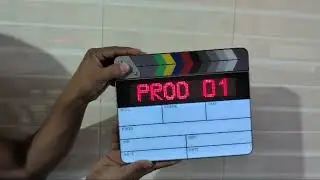 Digital Clapboard From Hollywood