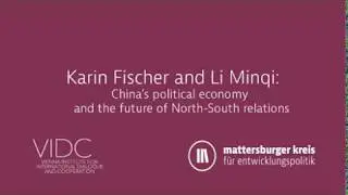 Li Minqi  - China&acute;s political economy and the future of North-South relations
