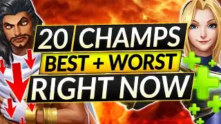 20 BEST and WORST Champions RIGHT NOW - Tips for Patch 11.21 - LoL Guide