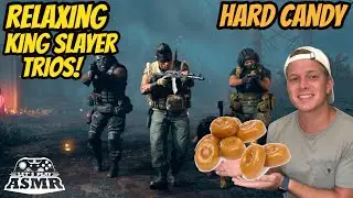 ASMR Gaming: COD Warzone | Relaxing King Slayer Trios! - Hard Candy & Whispering
