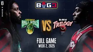 Kevin Murphy vs. Frank Nitty! | 2025 BIG3 Week 2 Full Game | Dallas Ball Hogs vs. DMV Trilogy