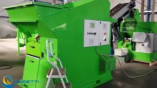 cable recycling test with  PMG 600 + Sincro 530 EKO