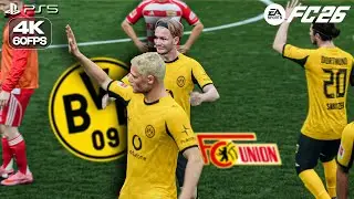 Union Berlin vs Dortmund - Bundesliga 2025-26 Full Match - FC 26 Gameplay | 4K60FPS -  PS5&trade;