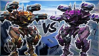 [WR] 🔥 Evora VS Oxy &ndash; Titan Weapon Comparison | War Robots