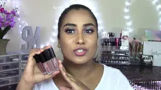 Обзор мини-лаков Huda Liquid Matte || VLOGMAS, день 5:2017 || Южноафриканский ютубер