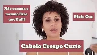 A IMPORTÂNCIA DE CUIDAR DO CABELO CRESPO MESMO BEM CURTO | por Sarah Braga