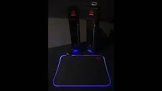 FANTECH MPR351S FIREFLY SOFT CLOTH RGB MOUSE PAD #gaming #pcfan #computerbuild #srilanka #shorts