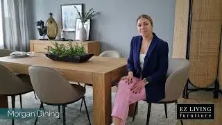 Morgan Dining Range Smoked Oak - EZ Living Furniture