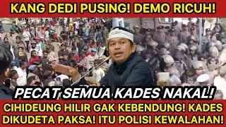 JABAR DALAM B4H4YA B3SARR! KDM PUSING KADES BANYAK KORUPSI! DEMO AMUK WARGA RIBUAN POLISI KEWALAHAN!