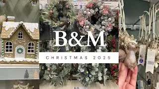 CHRISTMAS DECORATIONS AT B&M | CHRISTMAS WREATHS AND GARLANDS 🎄