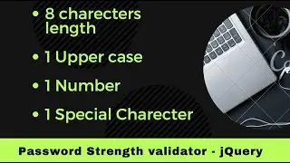 Password Strength validator - jQuery
