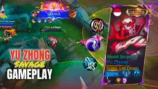 | Yu Zhong Aggressive Gameplay Dapat Savage!! | [Malaysia MLBB]