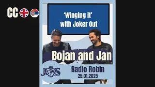 [ENG SUB] Bojan and Jan play 'Winging it' with Radio Robin (25.01.2025)