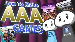 HOW TO MAKE AAA GAMES! (and make money)