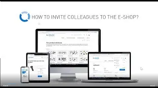 How to invite colleagues to the E-Shop?