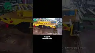3T Roller Electric Transfer Trolley With Turntable #machine#transfer
