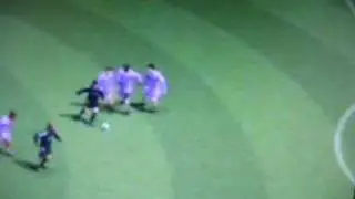 raul haciendo de ronaldo XD - pes5