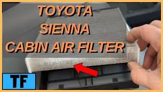 How to Replace the Cabin Air Filter on a 2021&ndash;2025 Toyota Sienna