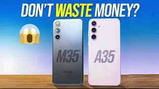Samsung M35 vs A35 Real Life⚡ Test! Camera King Revealed😱 Battery & Gaming Comparison in Hindi 2025
