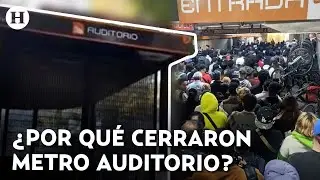 &iexcl;Afectaciones en la L&iacute;nea 7! Estaci&oacute;n del Metro Auditorio estar&aacute; cerrada por tiempo indefinido