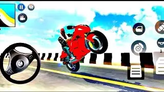 Ultimate Vehicle Collection in Indian Theft Auto Simulator🥰🌅-part-42  Franklin All KTM BIKE washing⚡