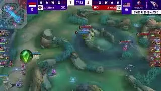 FANNY TAZZ TERLALU OVER POWER!! AE X VS JP NINNERS (MALAYSIA)#mlbb #alterego