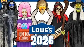 Lowes Halloween 2026 ANIMATRONICS LEAKED! | Lineup First Look