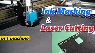 Fabric & Leather Laser Cutter Machine | Inkjet Marking & Laser Cutting