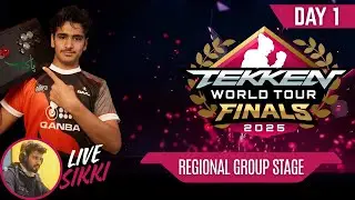 🔴LIVE: TEKKEN WORLD TOUR 2025: Regional Group Stage (Day 1)