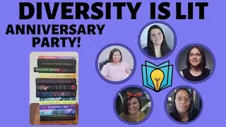 Diversity is Lit Book Club 1 Year Anniversary Party + Giveaway!