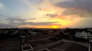 Producci&oacute;n: Sunset Time-lapse at UEES University Campus. (UHD/4K)