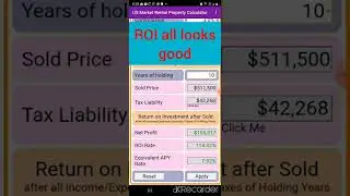 Phoenix AZ - Rental Cash Flow Study - 2022 05 15 - use full screen
