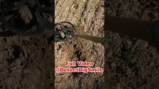 My METAL DETECTOR told me to DIG this and I DID #shorts #metaldetecting #treasure